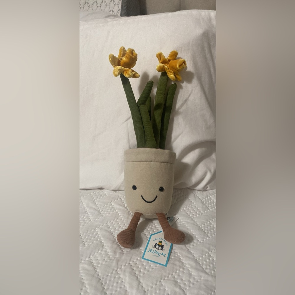 Jellycat Amusable Daffodil NWT